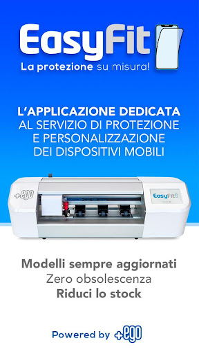 Android application EasyFit - Protezione su misura screenshort