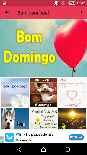 Tenha um domingo feliz! Screen 2