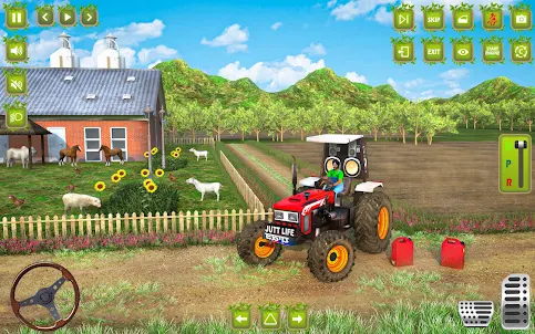 Tractor Driving 3D Games