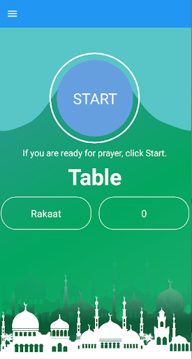 Android application Rakaat Counter screenshort