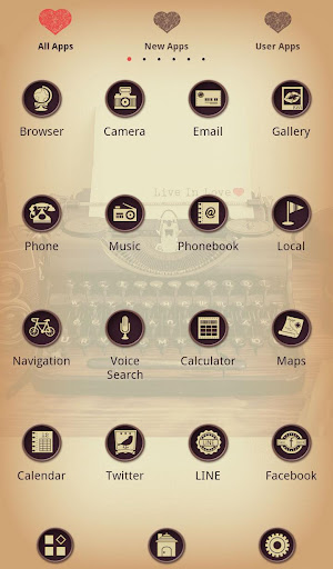 Retro Wallpaper-Typewriter- Screen 3
