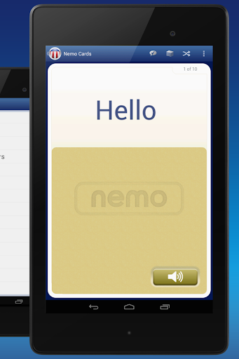 Screenshot of Nemo American English