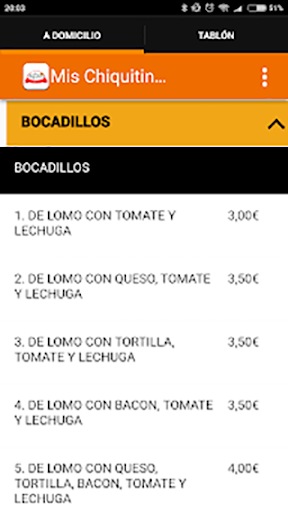 Mis Chiquitines Bocatería Pizz Screen 2