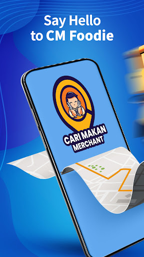 Android application CariMakan Merchant screenshort