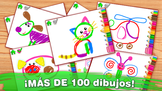 Colorear niños! Dibujar niños Screenshot