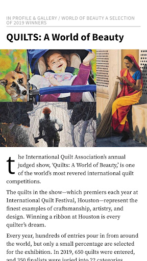 Quilting Arts Magazine Screen 3