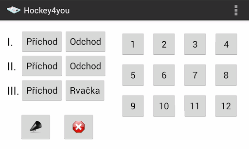 Android application Hockey4you screenshort
