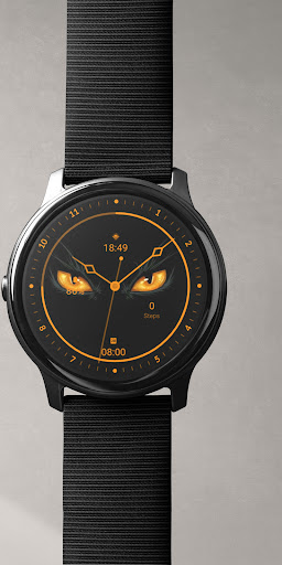 Dark Cat Watch Face L109