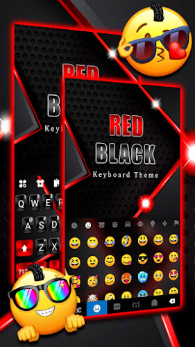 Red Black Metal 2 Keyboard Background - Latest version for Android -  Download APK