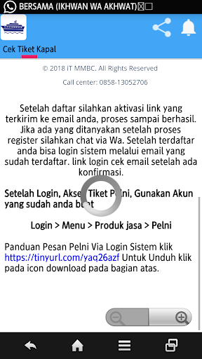 Tiket Kapal - Cek Pesan