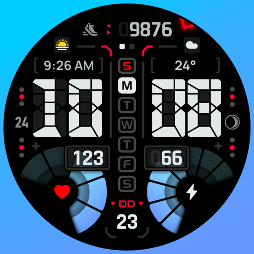 SH062 Watch Face, WearOS watch logo