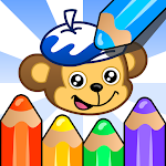 Cover Image of ダウンロード Kids Coloring Game : Paint Fun  APK