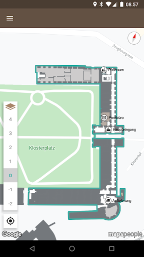 Android application Stiftsbezirk St.Gallen screenshort