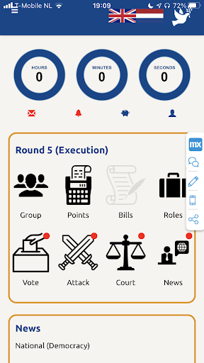 Android application Democracy the Game screenshort