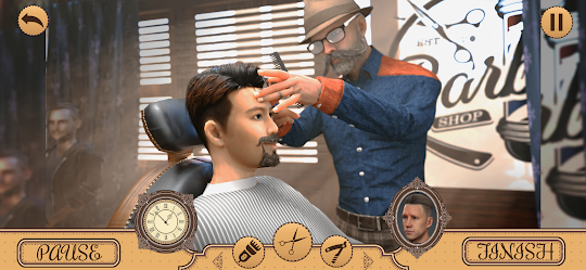 Tiệm cắt tóc: trò chơi cắt tóc