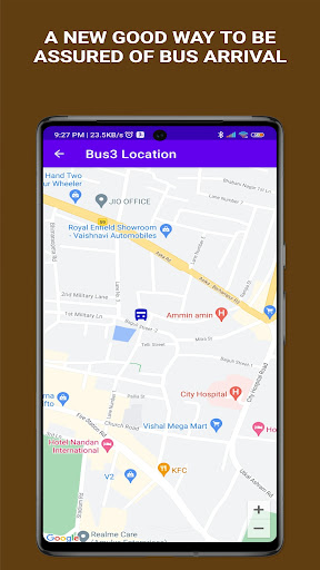 Here MyBus Screen 2