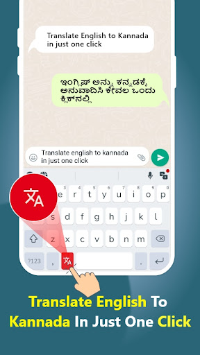 Android application Kannada Keyboard - Translator screenshort