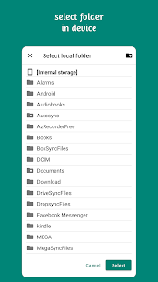 Autosync - File Sync & Backup Bildschirmfoto