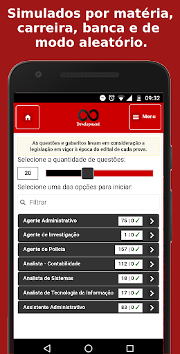 Simulado Polícia Civil (PC) Screen 2