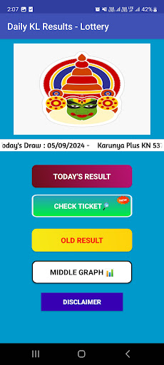 Android application Daily KL Results - Lottery screenshort