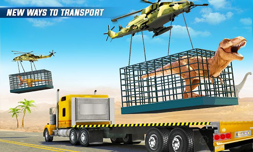 Angry Dino Zoo Transport: Animal Transport Truck 34 Screenshots 2