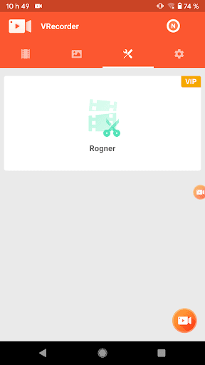 VRecorder Lite Screen Recorder Capture d'Écran de l'Application Android 5