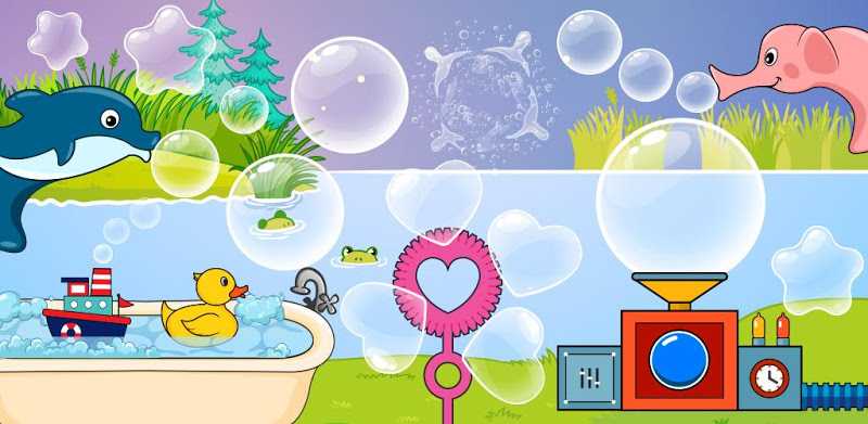 Дитина гра: бульбашки поп ігри