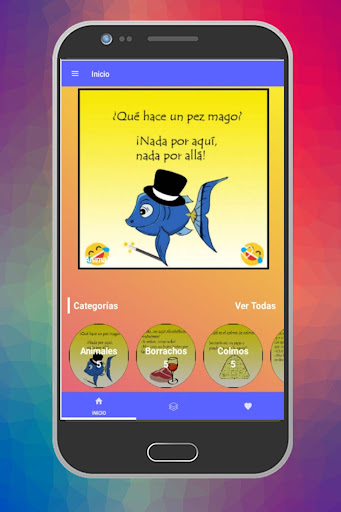 Android application Chistes y Adivinanzas screenshort