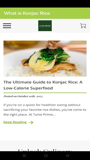 Konjac Rice