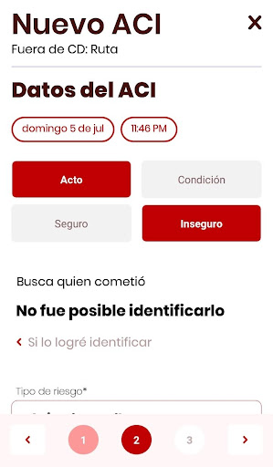Safety 360 - ABInBev Screen 3