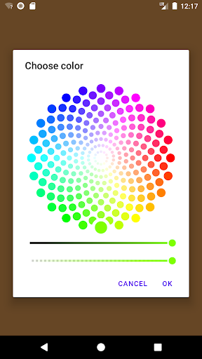 Android application fullScreen Color screenshort