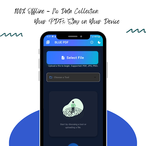 Blue PDF - PDF Maker Tools screenshot 6