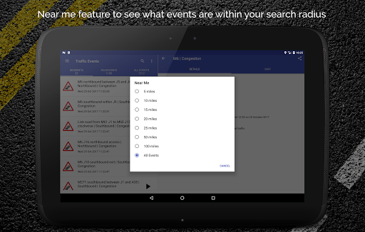 UK Motorway Traffic News