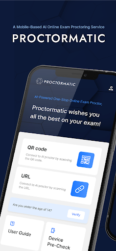 Android application Proctormatic screenshort