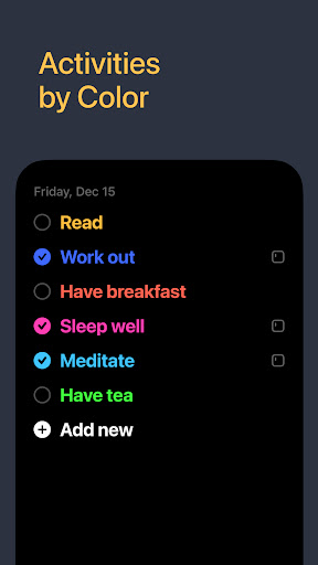 Daygraph: Simple Daily Log Screen 2