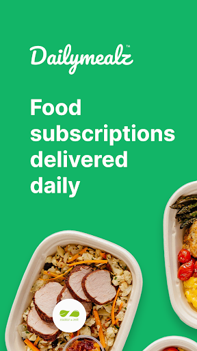 Android application Dailymealz: Food Subscription screenshort