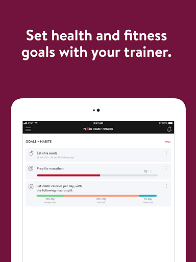Screenshot of TX Family Fitness