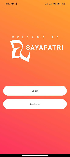 Android application Sayapatri Merchant screenshort