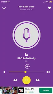 Uk BBC Radio Derby App fm