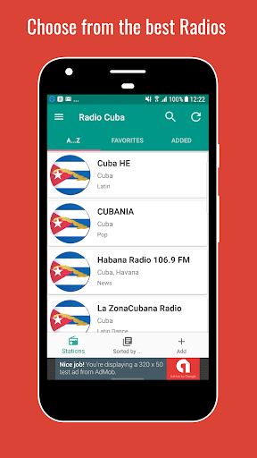 Android application Radio Cuba screenshort