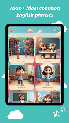 Screenshot of King English Kids