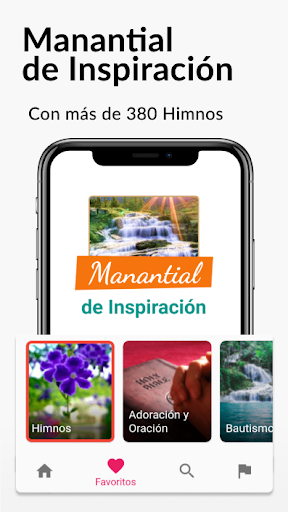 Android application Himno Manantial de Inspiración screenshort
