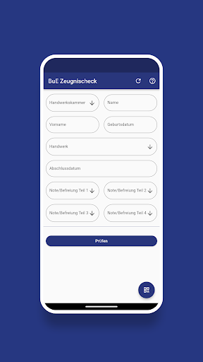 Zeugnischeck Screen 2