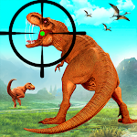 Cover Image of Tải xuống Trò chơi sở thú săn khủng long hoang dã  APK