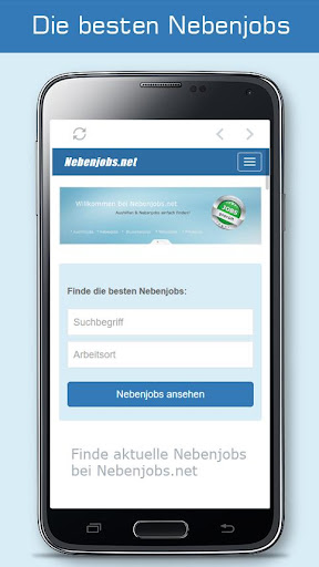 Android application Nebenjobs | Minijobs | Student screenshort