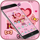 Kitty Princess Pink Butterfly theme icon