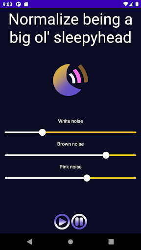 Sleepyhead white noise Screen 2