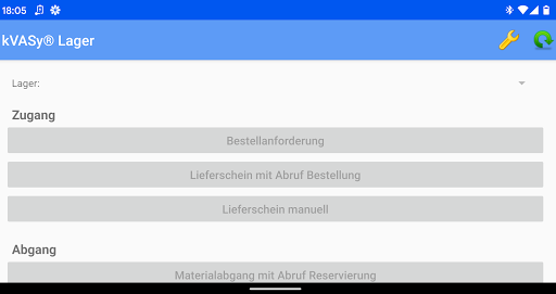 kVASy Lager Screen 2