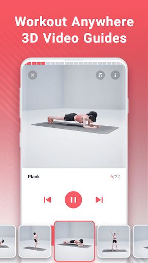 HIIT Female Workout Screenshot 4 - AppWisp.com