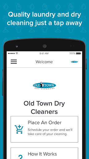 Android application Old Town Dry Cleaners screenshort